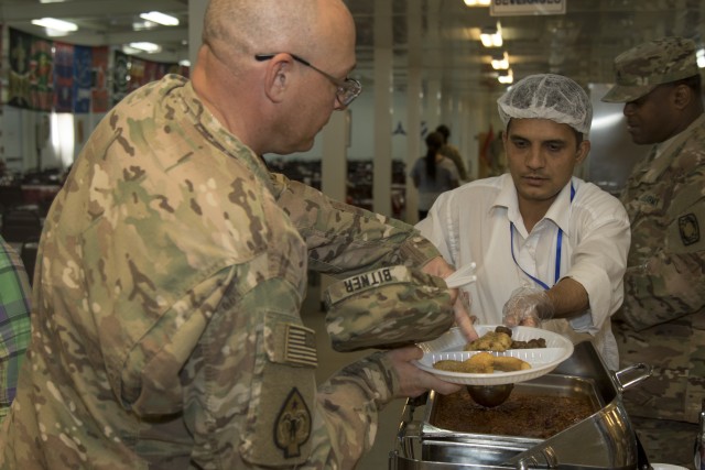 Small group of leaders have special mission to feed military downrange