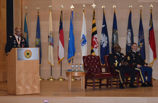 CECOM Chief of Staff, Col. Charles E. Harris II, retirement ceremony.