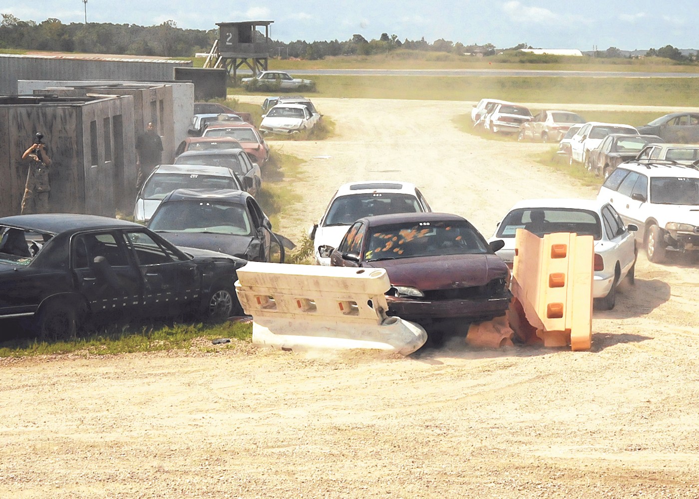 Students learn evasive driving skills in unique DOD, Army course