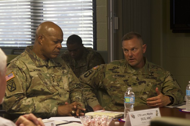 AMC DCG visits Fort Campbell