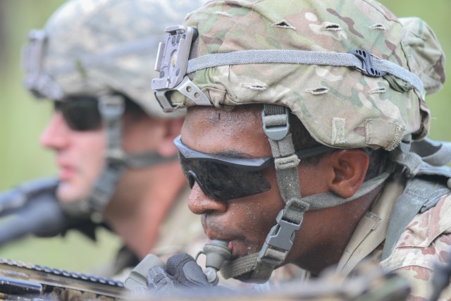 Falcon Brigade Combined Arms Live Fire Exercise kicks off