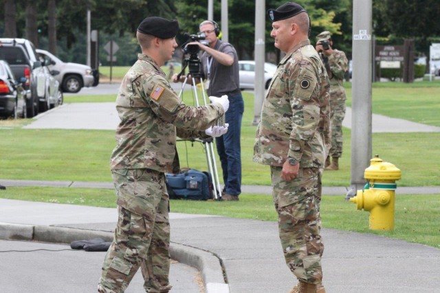 MG Stammer Welcom Ceremony