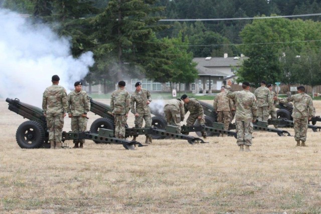MG Stammer Welcom Ceremony