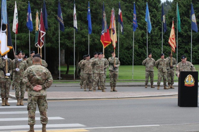 MG Stammer Welcom Ceremony