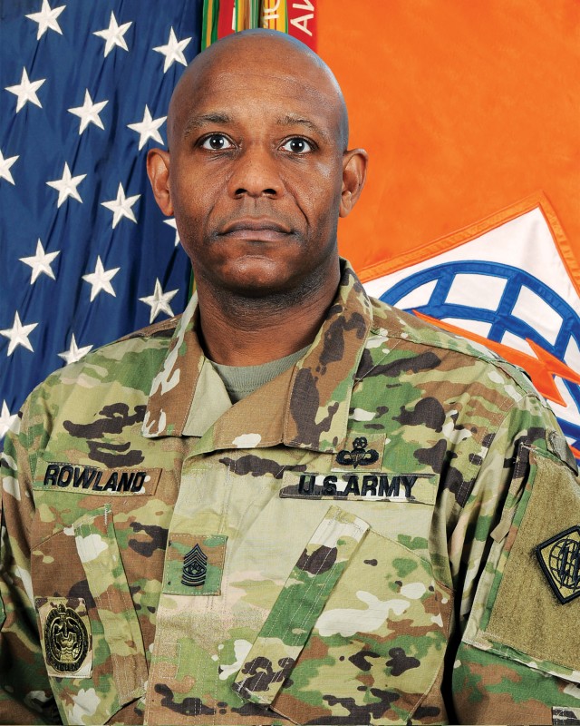 Command Sgt. Maj. Gregory Rowland