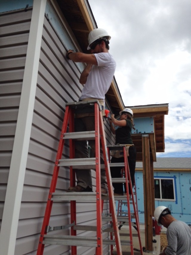 Evans Army Community Hospital's JOC builds teamwork, homes