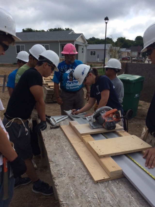 Evans Army Community Hospital's JOC builds teamwork, homes