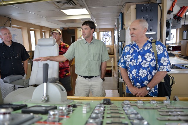 DoD tech development leaders visit Army island installation