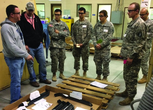 Timesaving idea profitable for depot, West Point cadets