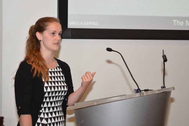 DOD interns present findings at symposium
