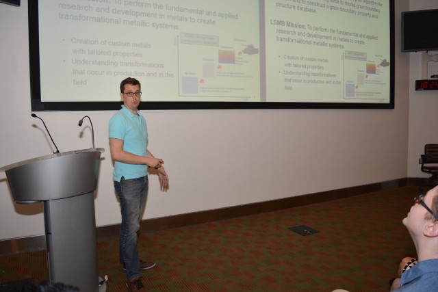 DOD interns present findings at symposium