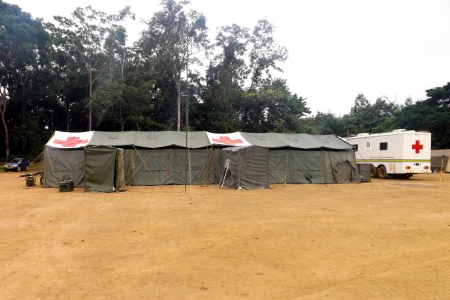 212th CSH Supports Central Accord 16 with Expeditionary Hospital Medical Support