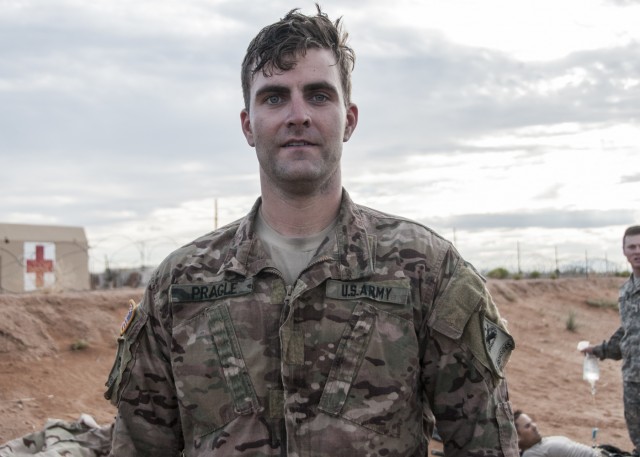 Soldiers tackle EFMB course