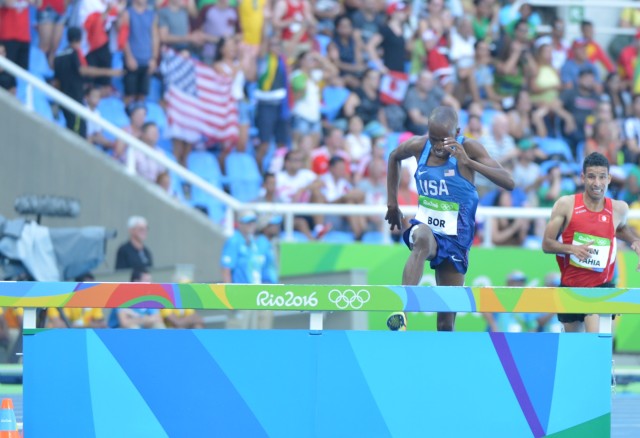 Sgt. Hillary Bor runs 3,000-meter steeplechase at Rio Olympic Games