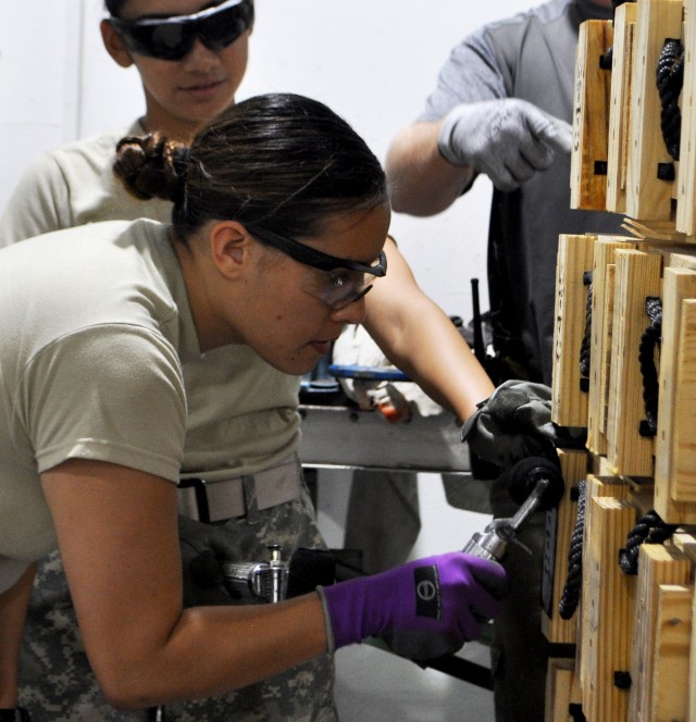 163rd Reservist Stencils Ammo Boxes
