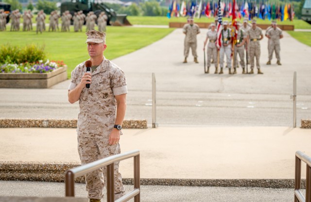 Marine Detachment Fort Leonard Wood welcomes new commander