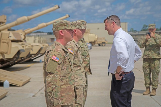 Under Secretary of the Army Murphy visits Marne Soldiers, more