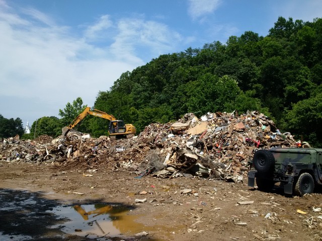 USACE assists in debris cleanup after W. Va. floods