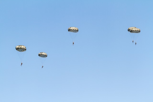 Flock of Paratroopers