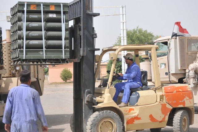 Logistics advise, assist enables Iraqi security force