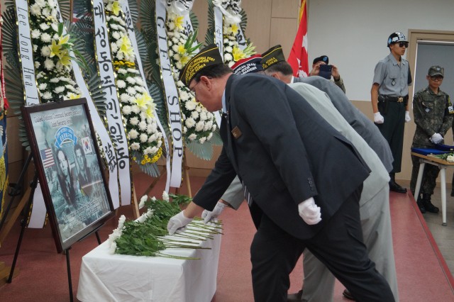 Service members hold memorial service at JSA