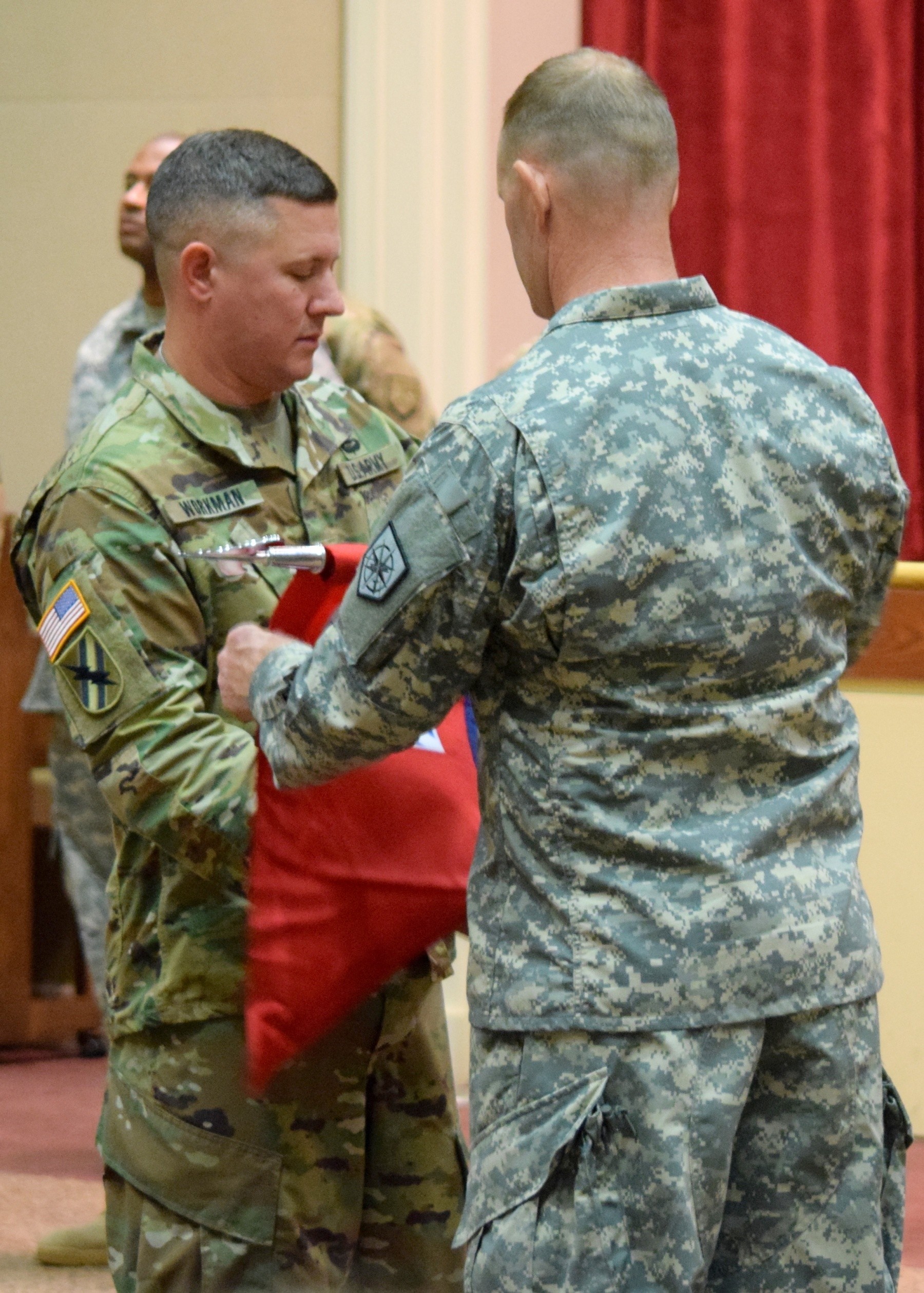 Army National Guard unit augments 3rd Infantry Division Staff