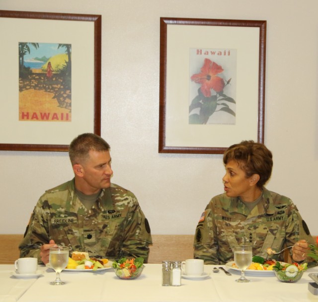 Army Surgeon General conducts official luncheon during RHC-P visit