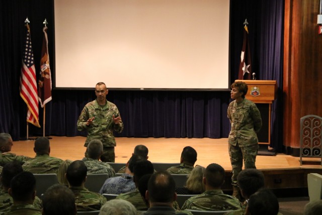 MEDCOM senior enlisted advisor talks leadership at RHC-P town hall