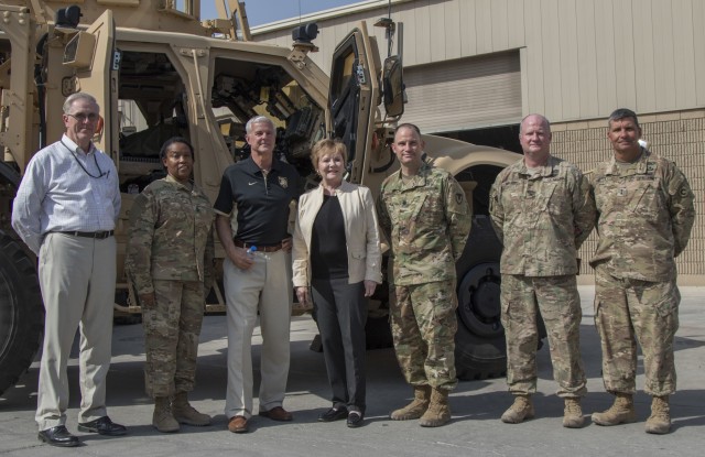 Congressional Delegation visits Deployed Troops