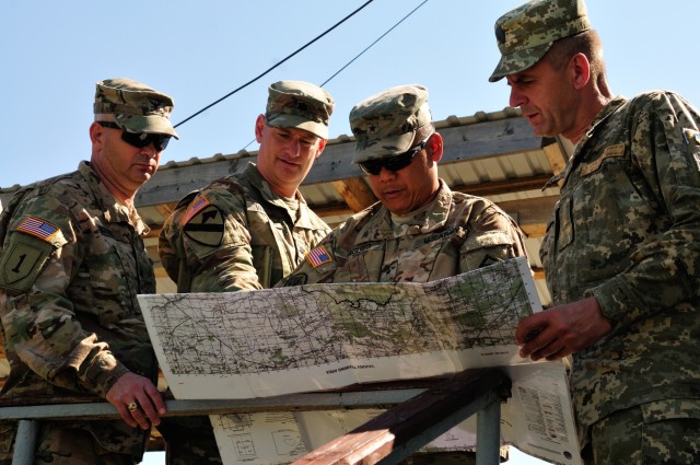 Brig. Gen. Tony Aguto tours IPSC