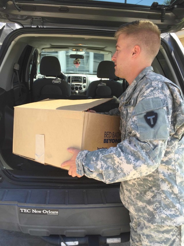 Texas Guardsmen support neighbors, battle buddies in need