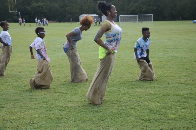 Sack race