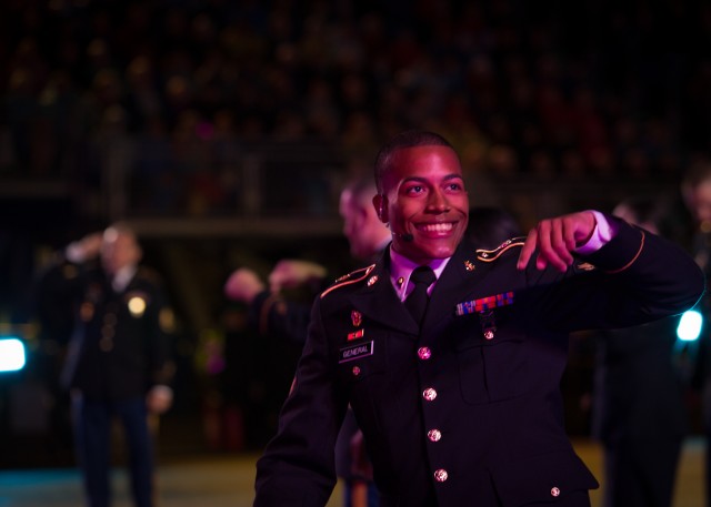 U.S. Army Europe Band and Chorus perform at Royal Eninburgh Military Tattoo