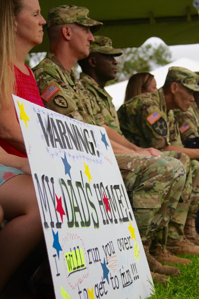 25th Sust. Bde. Welcomes Back Deployed Soldiers