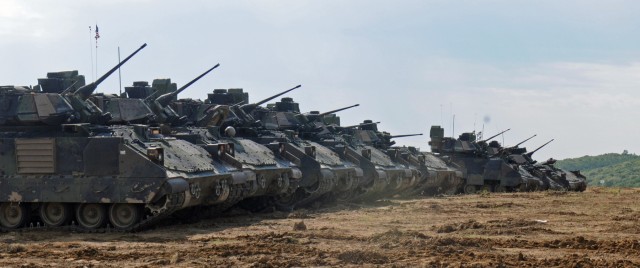 1/64 AR refines skills with Bulgarian military support