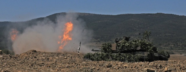 1/64 AR refines skills with Bulgarian military support