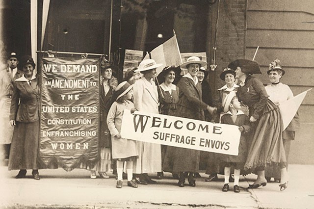 Welcome Suffrage Envoys
