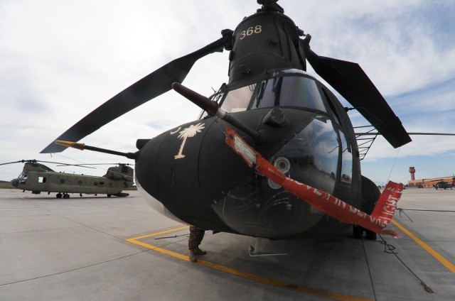 Beloved 'Guard Copter 368' flies its final mission