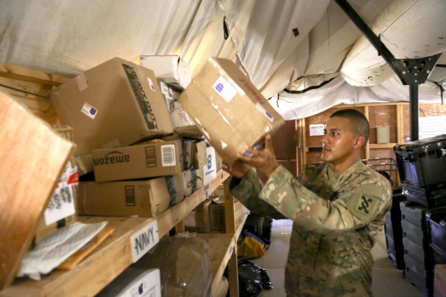 Soldier delivers comforts of home
