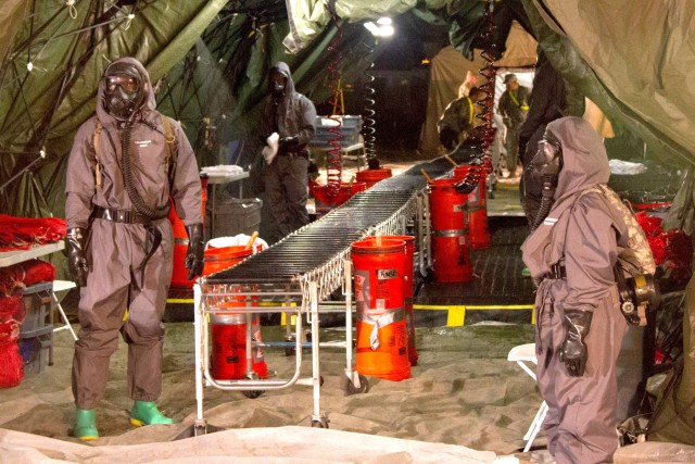 Decontamination Training during Sudden Response 16