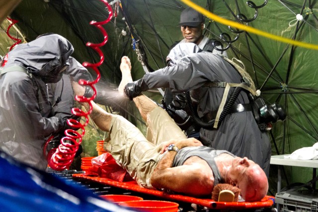 Decontamination Training during Sudden Response 16