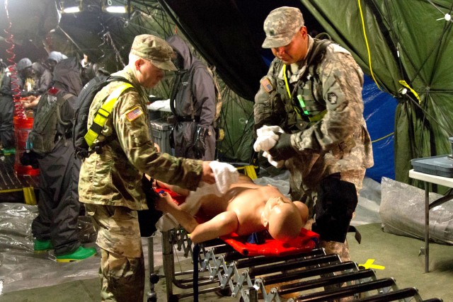 Decontamination Training during Sudden Response 16