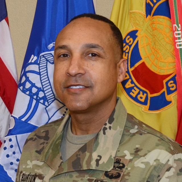 COMMAND SERGEANT MAJOR TERRY D. BURTON