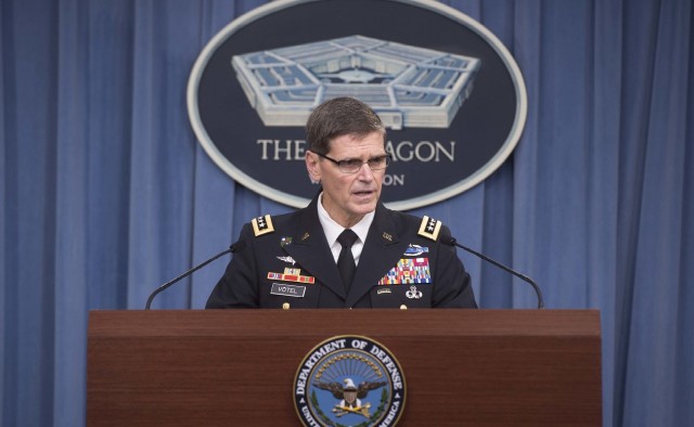 Army General Joseph Votel, Commander of U.S. Central Command