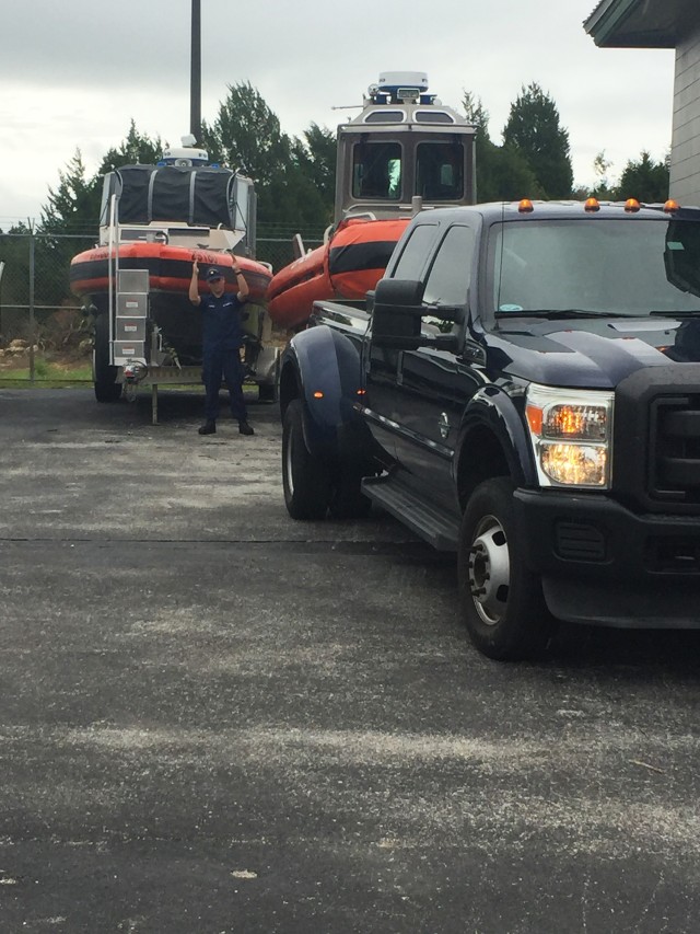 Coast Guard Station Yankeetown prepares for Tropical Storm Hermine