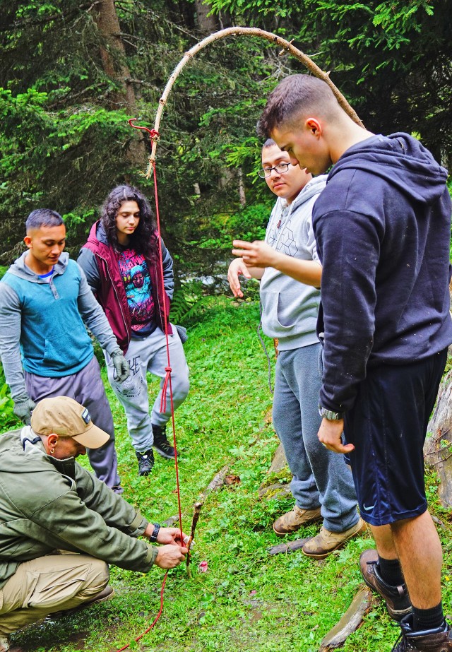 BOSS members learn survival life skills in Austria