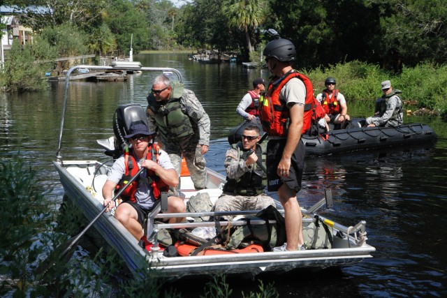 Hurricane Hermine activates a specialized team of emergency military and civilian responders to Florida's West Coast