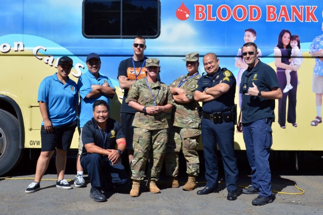 'Mustangs' donate lifesaving blood to Wahiawa community