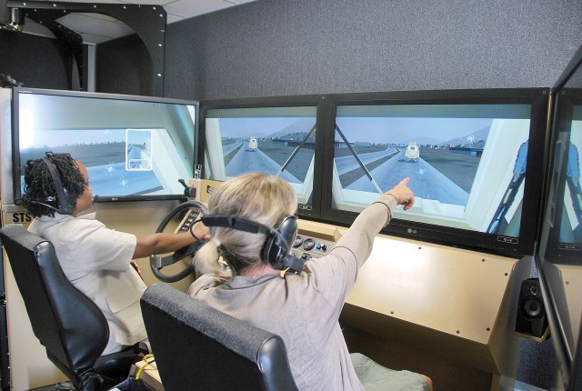 Military housing and lodging professionals from around the world were able to experience Army Training technology while attending a Housing the Forces training at Fort Riley, Kansas