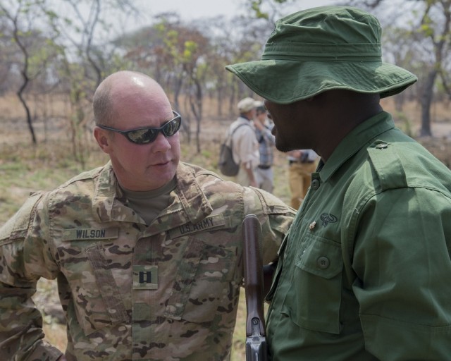 U.S. Army trains Tanzania Rangers to combat poachers